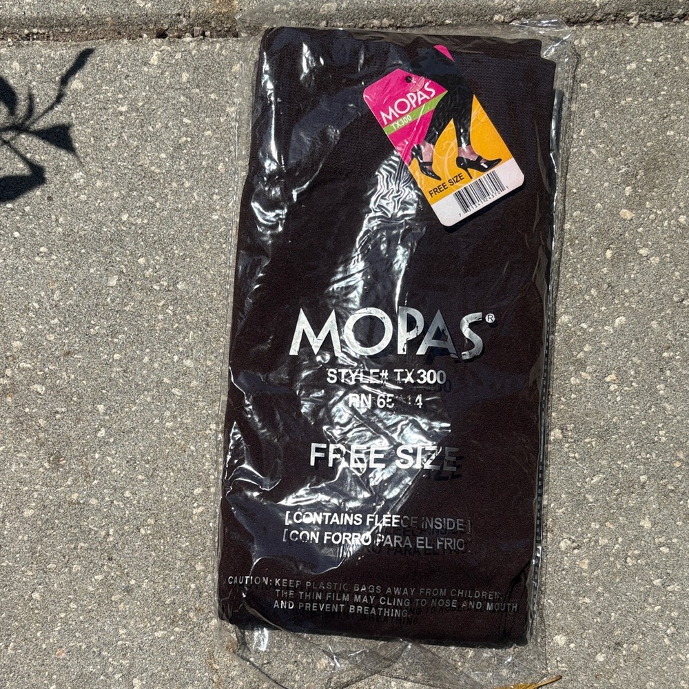 MOPAS Black Free Size Hosiery Tights
